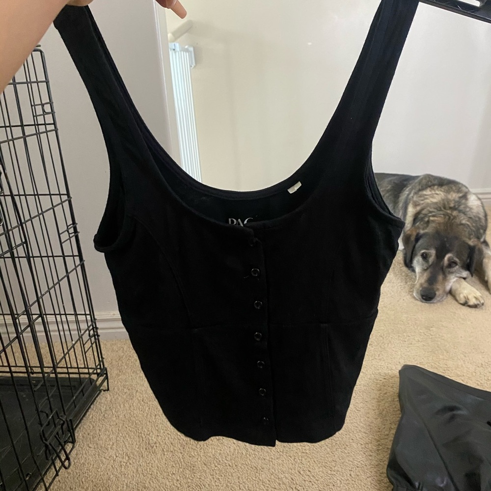 BLACK PACSUN TOP